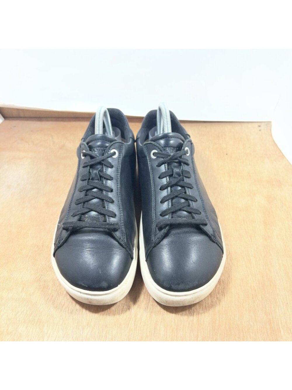 Birkenstock Bend Low Black Leather Sneakers Women Size EU 40/ US 9 - Picture 2 of 9